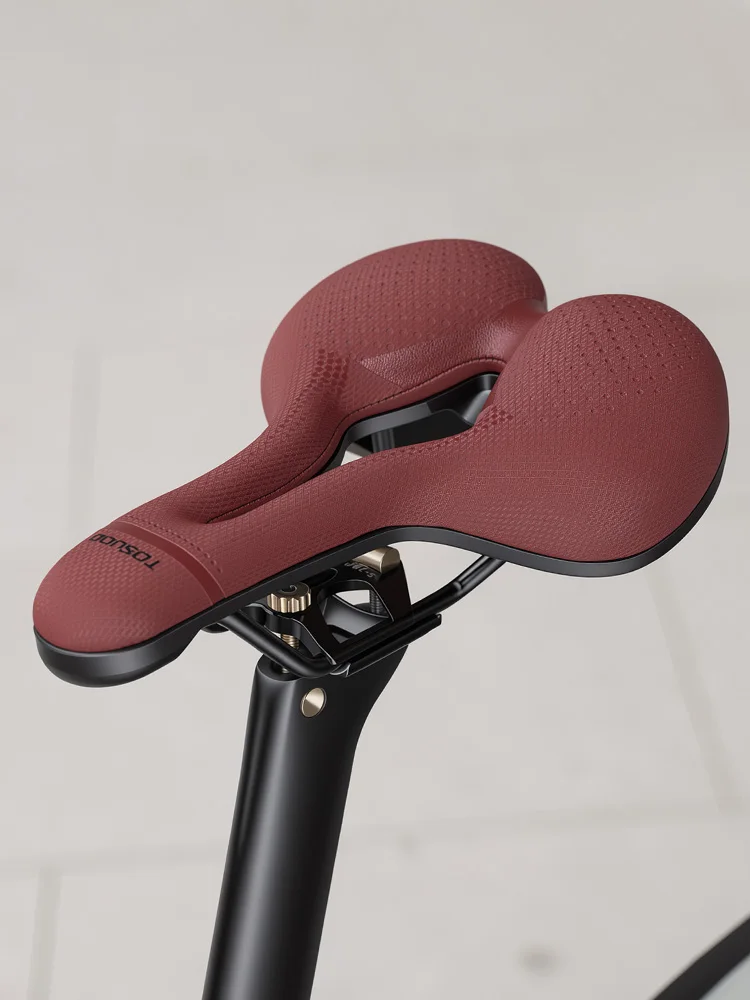 TOSUOD Fahrradsattel Stoßdämpfend Komfortabel Hohl Atmungsaktiv MTB-Sitz Fahrradzubehör – Detail 6