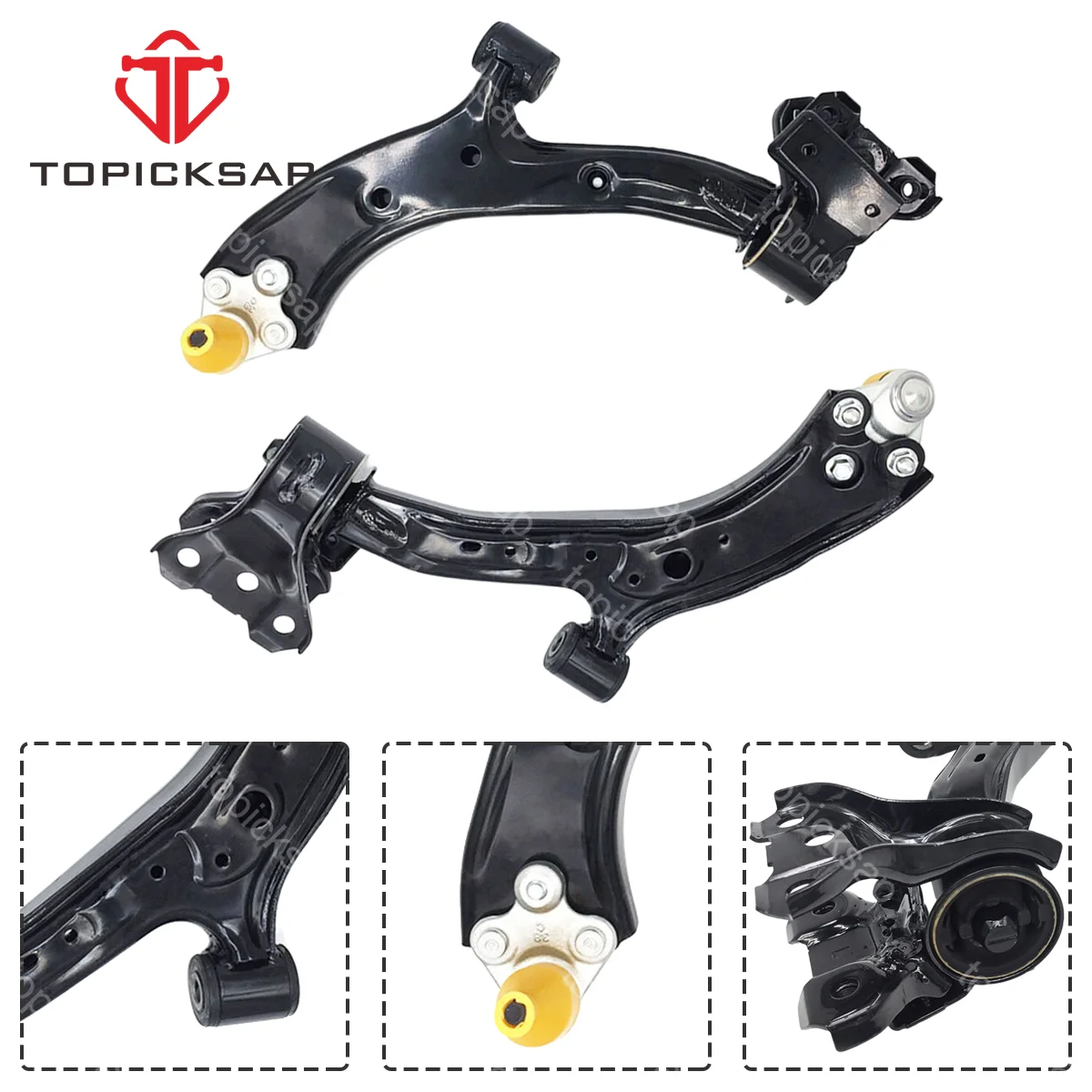 

TOPICKSAP Front Lower Control Arm Ball Joints LH & RH Pair Kits for Honda CR-V ALL Model 2007 2008 2009 2010 2011