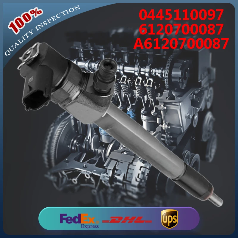 

0445110097 6120700087 A6120700087 Дизельные форсунки Common Rail, подходящие для Mercedes-Benz