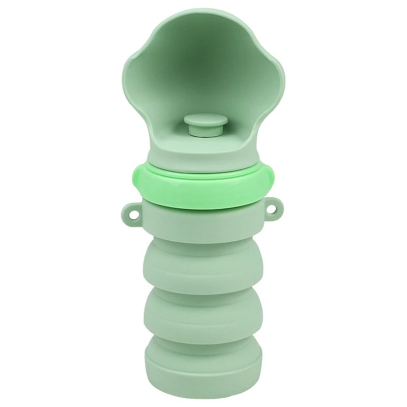 كوب ماء محمول قابل للطي من السيليكون للحيوانات الأليفة، موزع شرب للحيوانات الأليفة مانع للتسرب، للمشي في الهواء الطلق والسفر مع الكلاب #1