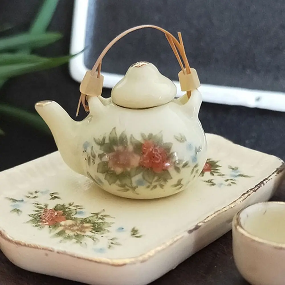 

Новые аксессуары для мини-кукольного дома, керамический 7-стильный карманный чайный сервиз, набор бутылок для кукольного домика для куклы 1/6 BJD/1,5 дюйма, кукла/кукла Блайт