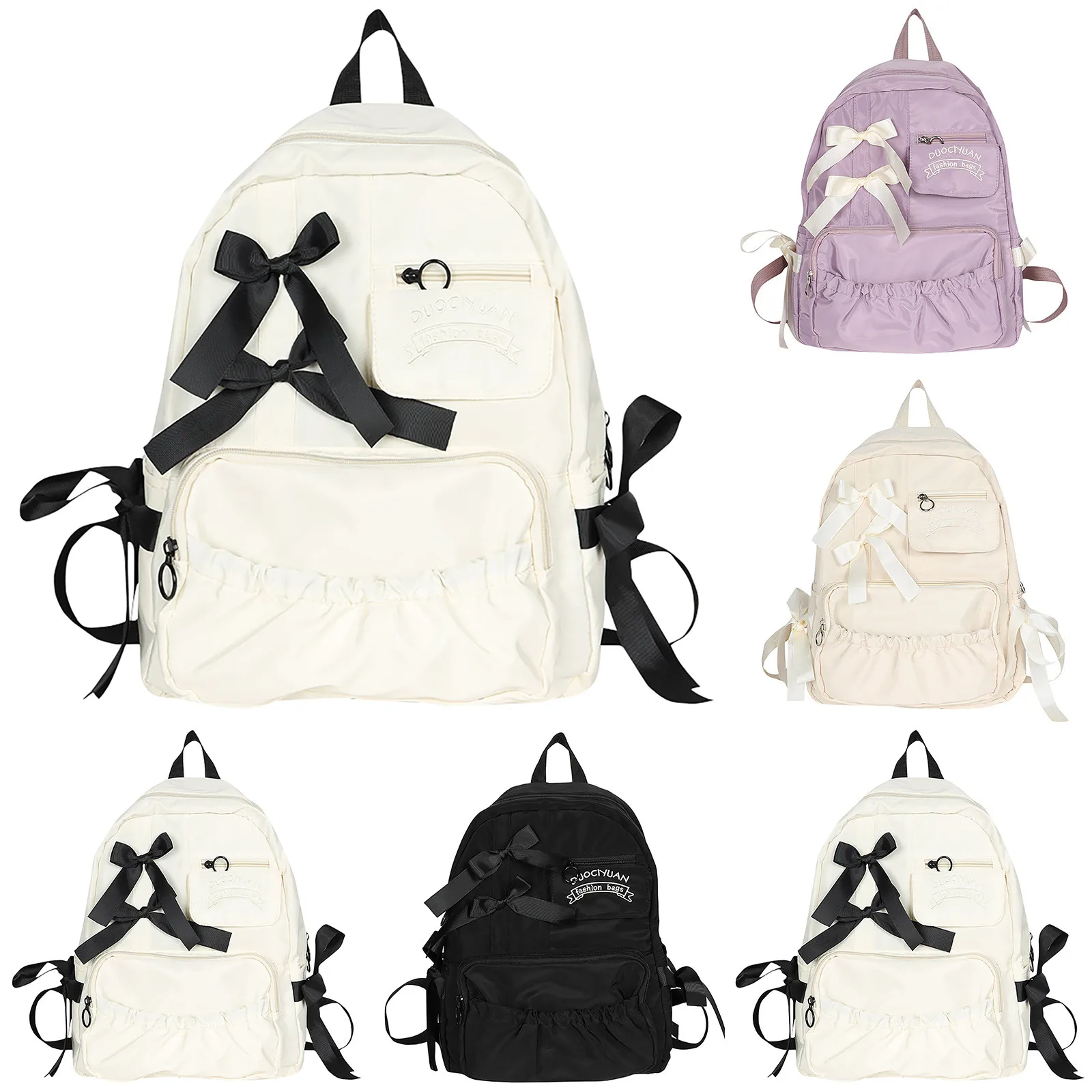 Fashion Backpack Canvas Women Backpack Anti-theft Shoulder Bags New School Bag for Teenager Girls School Backapck Female