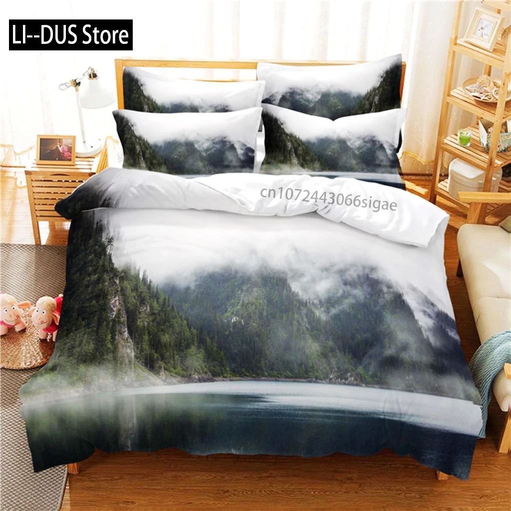 

Beautiful Scenery Bedding Set Duvet Cover Set 3d Bedding Digital Printing Queen Size Bedding Sets Fashion Design
