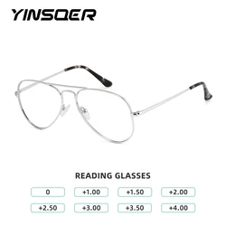 Fashion Reading Glasses for Men Luxury Brand Blue Anti Light Glasses in Trend Optical Lenses with Medical Recipe Men's Top Grade