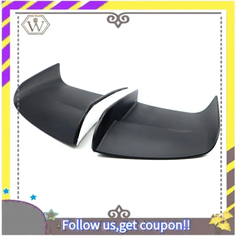 

ABXV-Motorcycle Stablizer Air Deflector Diversion Fixed Air Wing Accessories Sticker Wind Knife Side Sticker Decor Universal 1Pa