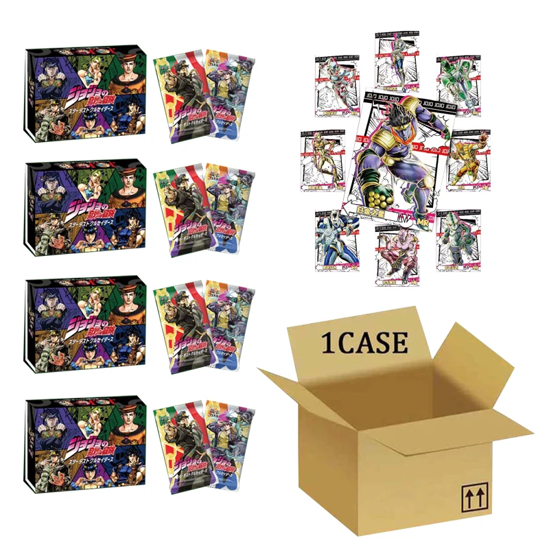 

Wholesales JoJo's Bizarre Adventure Collection Cards Acg Packs Board Table Games For Children Kids Toys