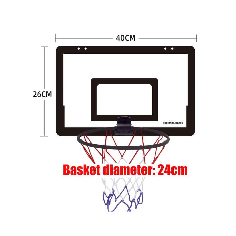 Indoor Children Safety Funny Game Kids Mini Home Exercise Basketball Hoop Set Wall Frame Stand Lifting Basket Hanging Backboard