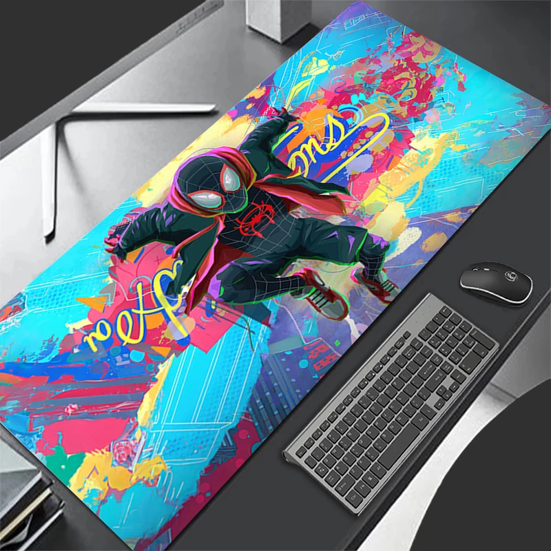 Spider Man superhero Marvel Avengers Alliance Large Gaming Mouse Pad Computer Gaming Locking Edge MousePad Keyboardpad cartoon