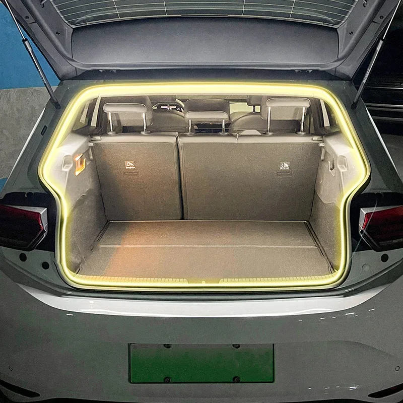 

For Volkswagen ID3 Trunk LED Ambient Light Modified Automatic Induction Light with Tail Box Lighting Warm Light Accessories