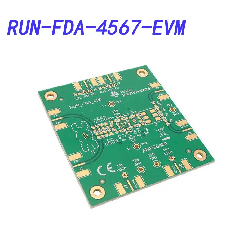 RUN-FDA-4567-EVM Fully differential amplifier w/ input common mode control & RUN (VQFN-16) package evaluation module