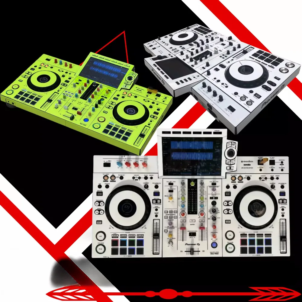 

DJ Mixer Screen Control Protector Skin Sticker Multicolor Full Wrap for XDJ-RX3