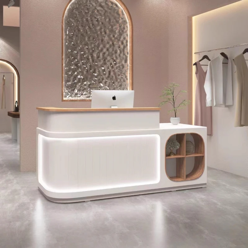 

Counterdesk Cheap Reception Desk Trade Retractable Antique Reception Desk Artists Display Bancone Per Negozio Office Furniture