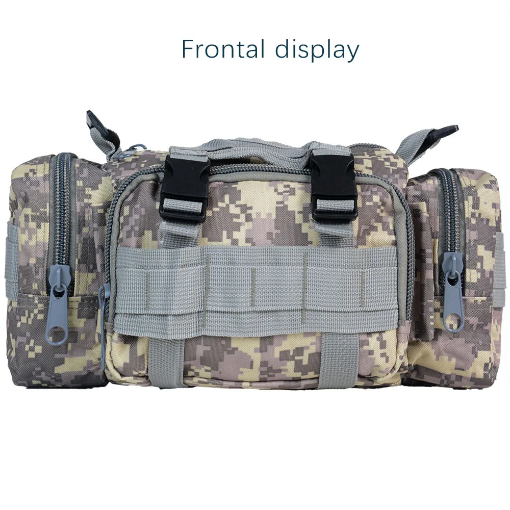 Sports outdoor Camo riding photography Tactical Magic 3P Attack Fanny pack Multi-function outdoor shoulder bag