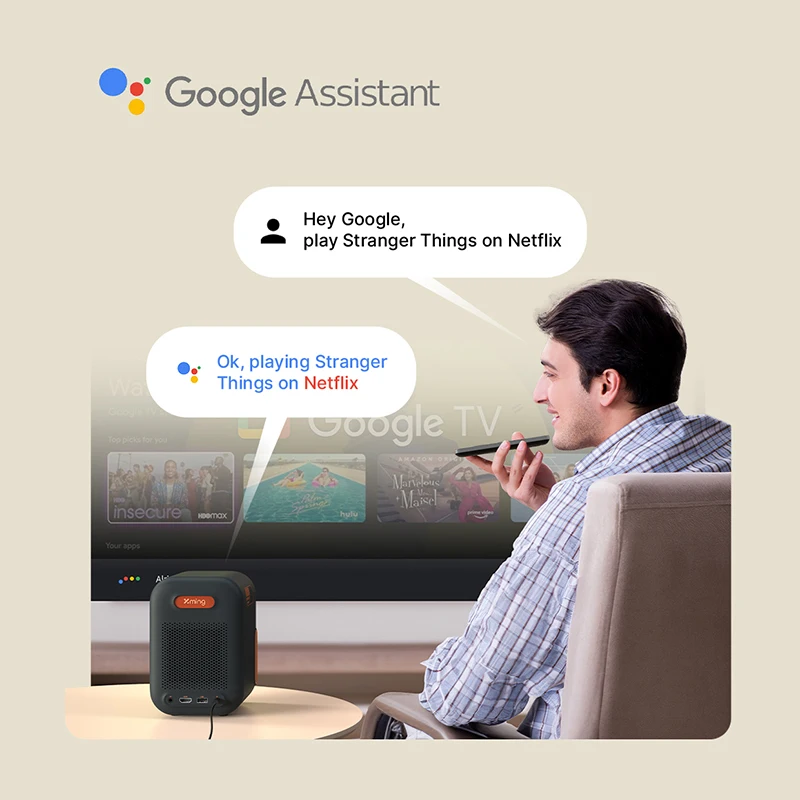 Formovie Episode One Projector Xming Mini Laser Google TV Smart For Home Global Version Theater Portable FHD Outdoor Projectors