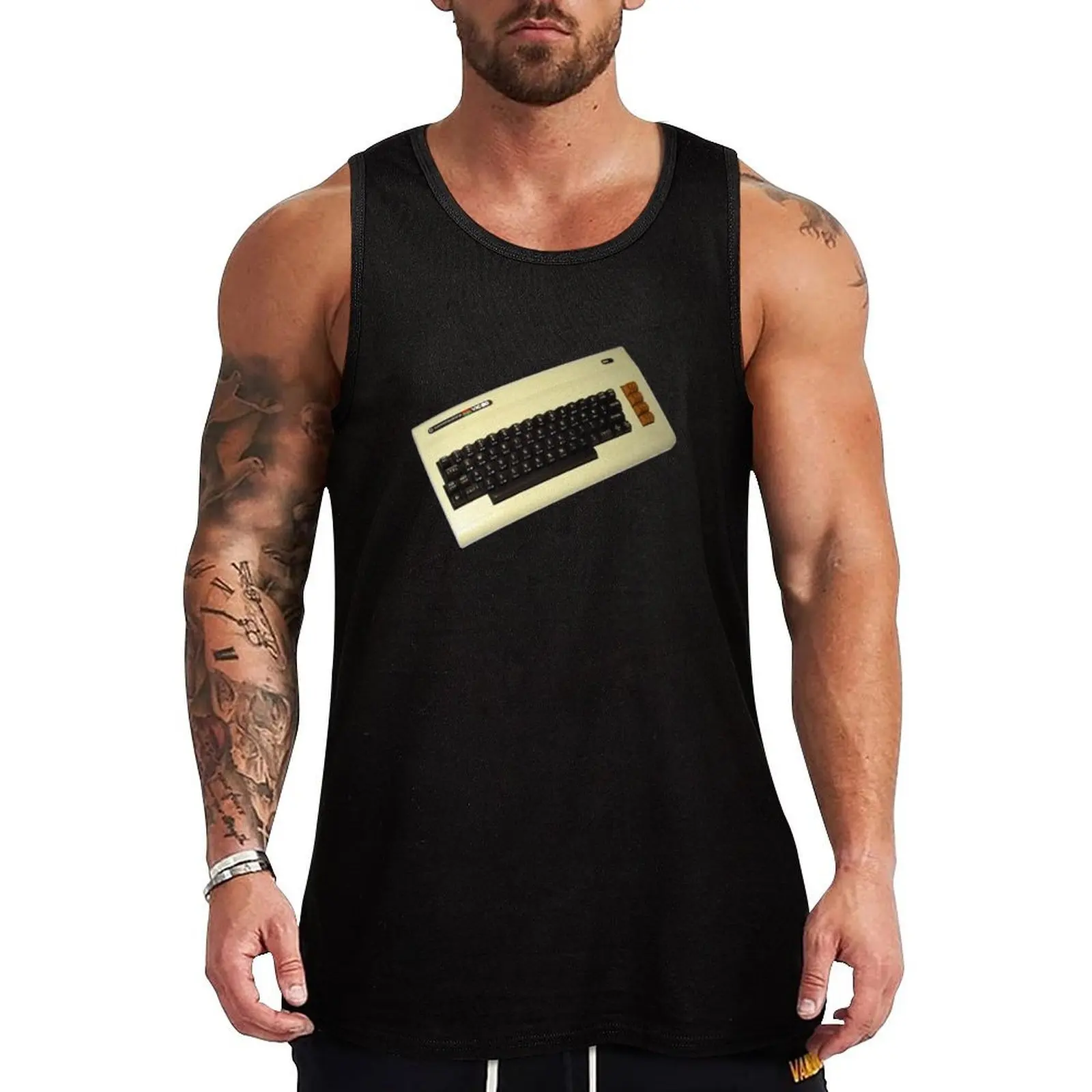 Camiseta sin mangas Commodore Vic-20, camiseta sin mangas muy transpirable, camisa ligera y fresca