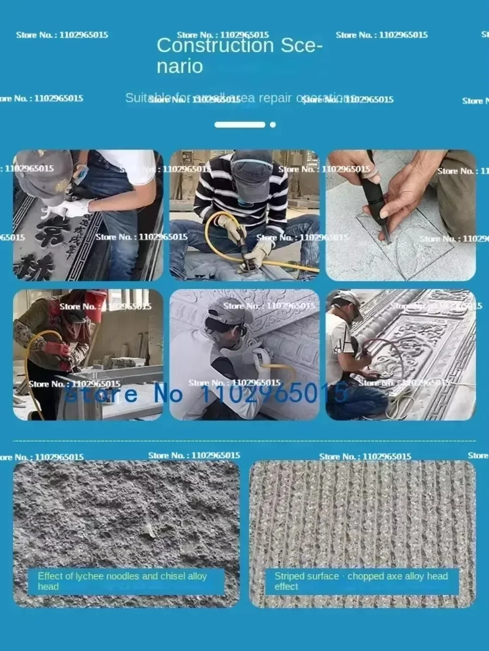 الهوائية نحت القلم آلة إزميل رئيس الليتشي الوجه قطع الفأس سبيكة زهرة المطرقة أدوات حفر الحجر #3