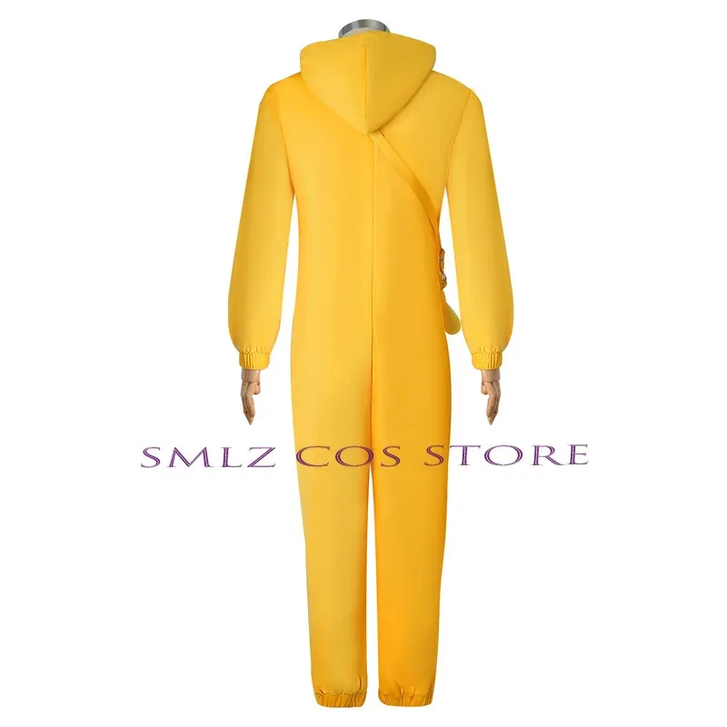 

CyLucky Guy Косплей Игра Identity V Костюм Желтый Eggy Good Friend Deduction Substitute Униформа Комбинезоны Шляпа Сумка Реквизит для вечеринки