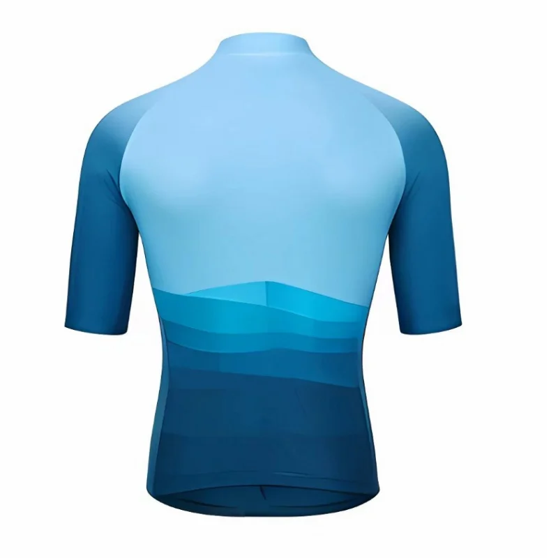 2023 Men Women Mountain Cycling Short Sleeve MTB Summer Fashion Motocross Enduro Cycling Jersey Quick Breathable Short Sleeve