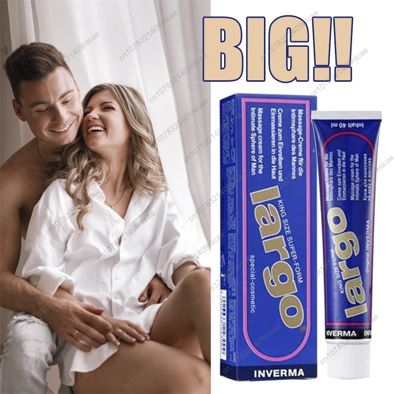 Crema de mensaje Largo Original, crema de agrandamiento de Alemania para hombres, base corporal