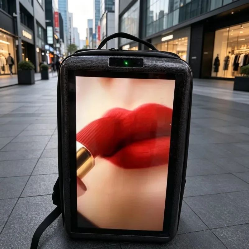 

Portable Android Smart Backpack Advertising Display LED Screen Battery Powered Outdoor Digital Signage