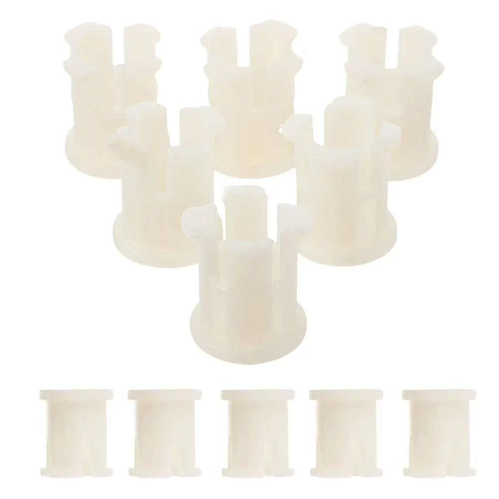 Office Chair Caster Sleeves 50Pcs Scratch Resistant Stem Inserts for Swivel Chair Wheel Replacement