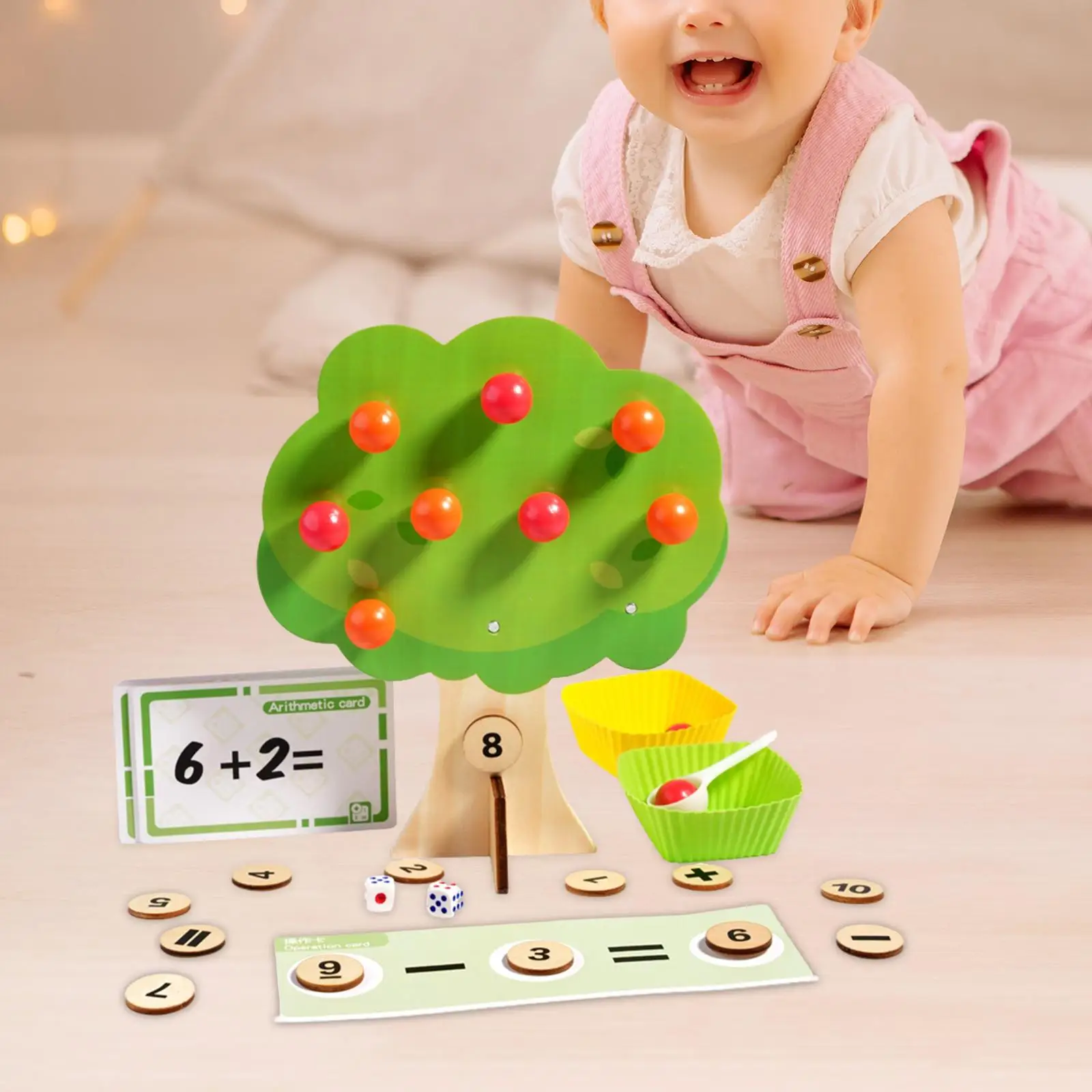 Math Toys Homeschool Supplies Preschool Learning Number Learning Toys Montessori Toys Educational Toys for Children Kindergarten