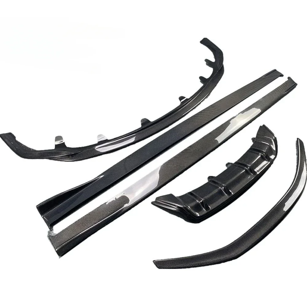 Carbon Fiber Body kit Front lip diffuser side skirt Spoiler for Lexus RC Bumper Body kit