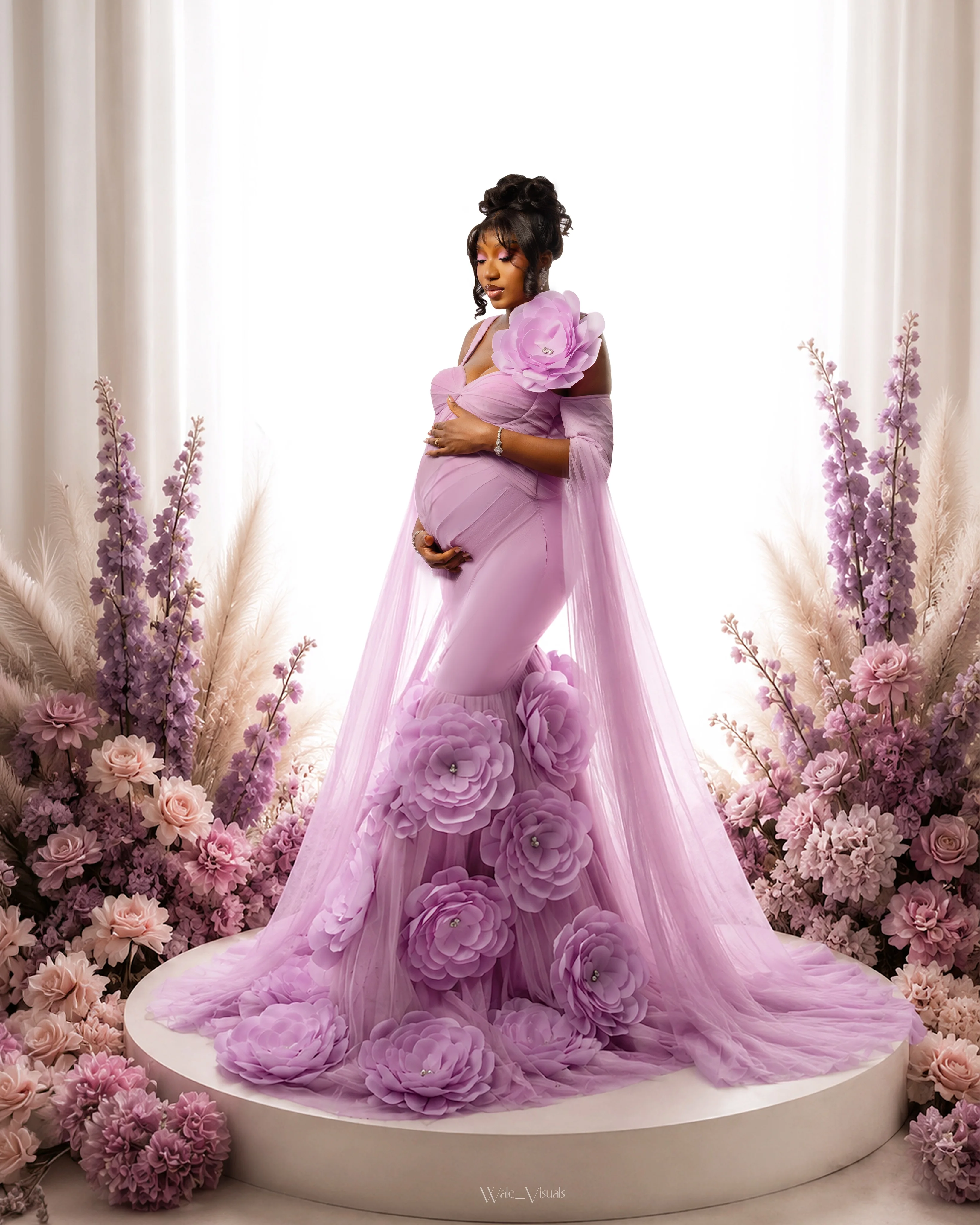 Mother of the Bride Dresses Wedding Party Beads Flowers Lace Wedding Guest Dress Customized Mother of the Bride Prom Gowns