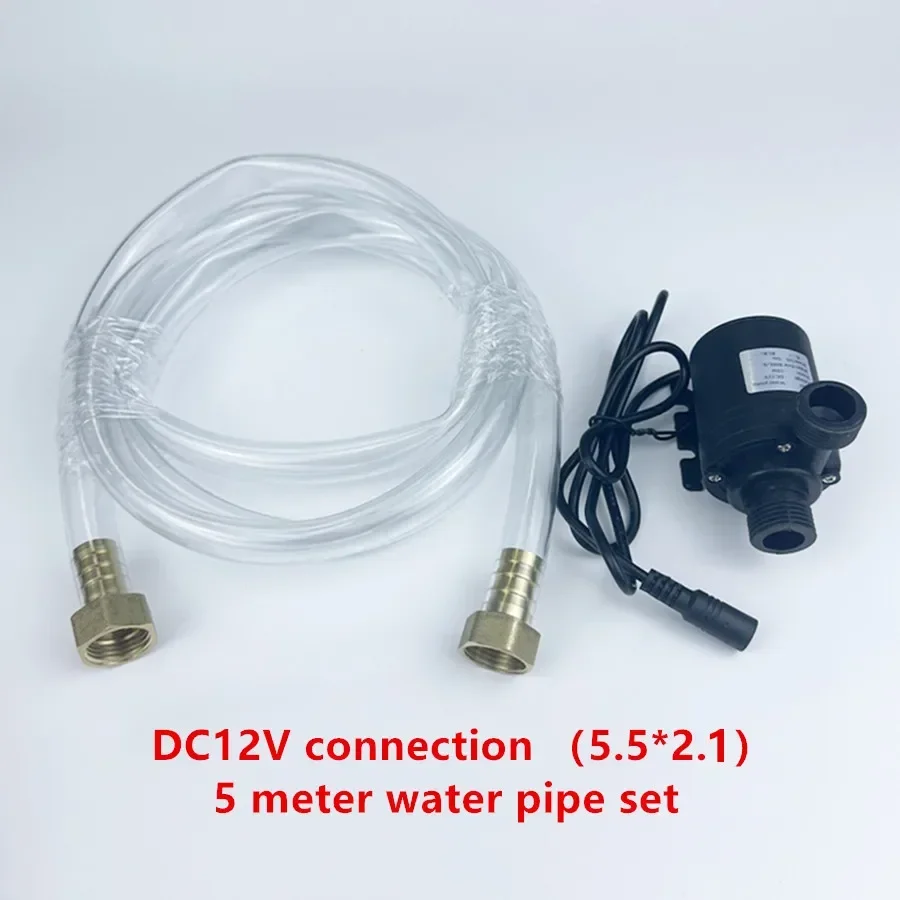 Submersibles 12V Water Pump 800L/H 5m DC24V Brushless Motor Water Circulation Solar Water Pumps for Touring RV Fountain Aquarium