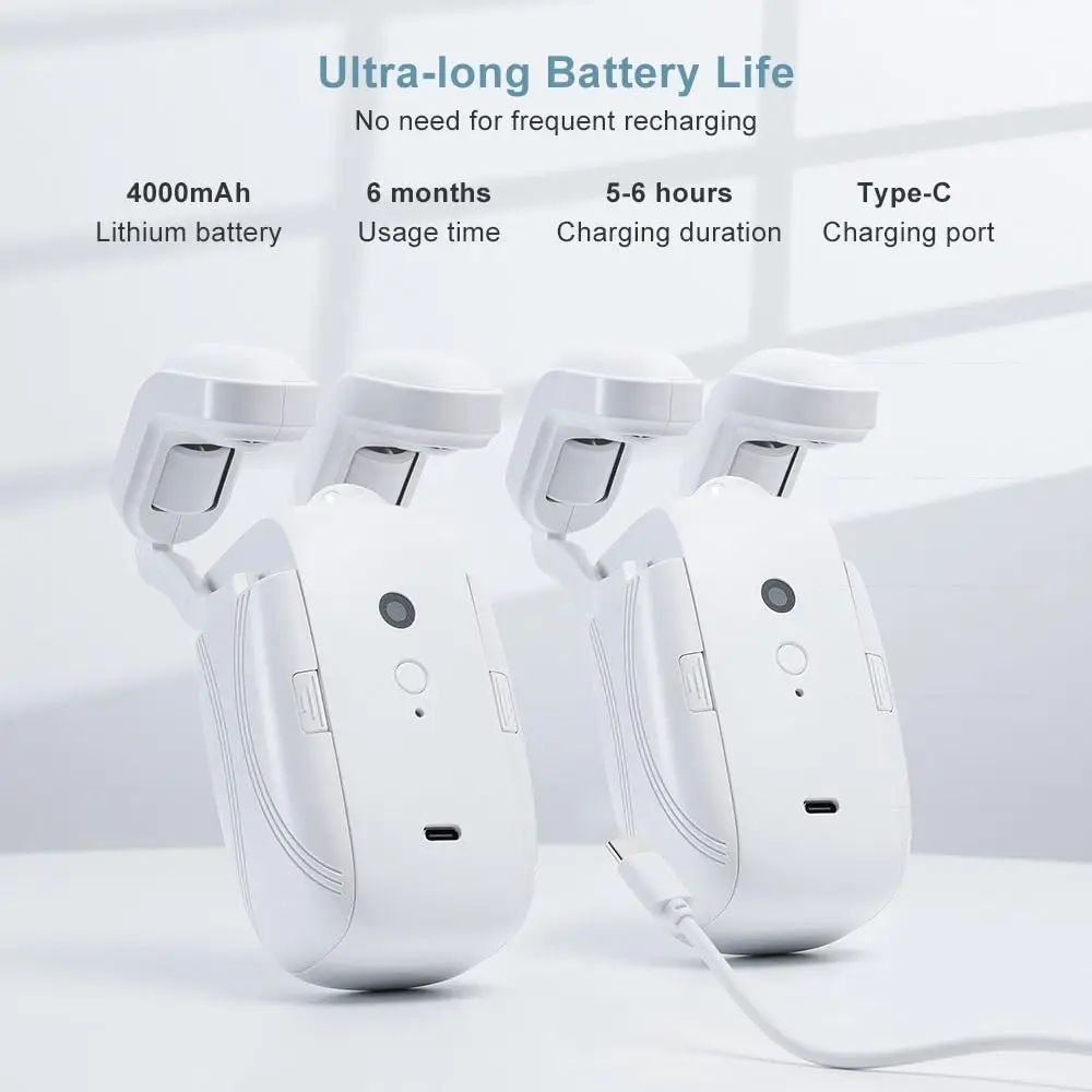 Smart Wi-Fi Curtain Controller 1/2pc No Installation Required App Control with Timer And Light Sensor Compatible with Roman Rod