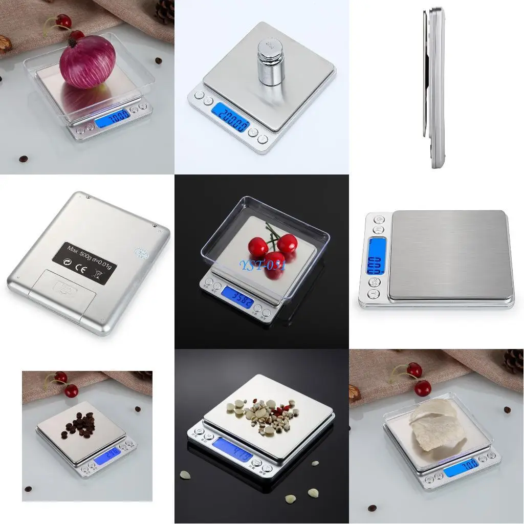 Электронные кухонные весы E15A с LCD дисплеем