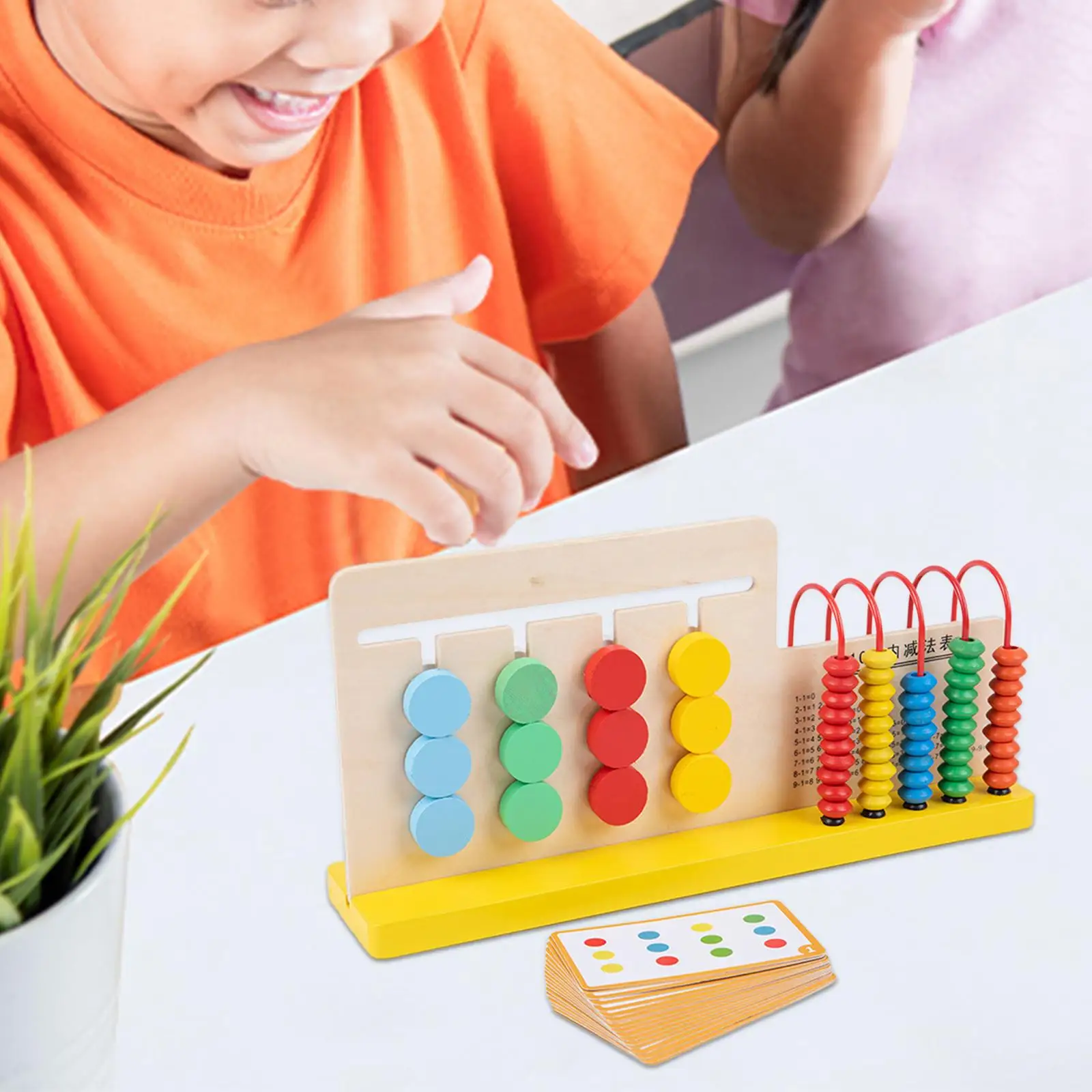 Schuifpuzzelframe Telraam Spelen en leren Houten speelgoed Verjaardagscadeau Kinderen