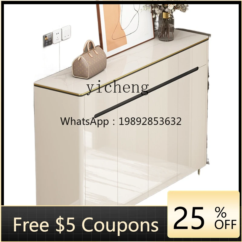 

ZZ XL Shoe Cabinet Entry Entry Door Entrance Cabinet Integrated Corridor Storage Household Economical