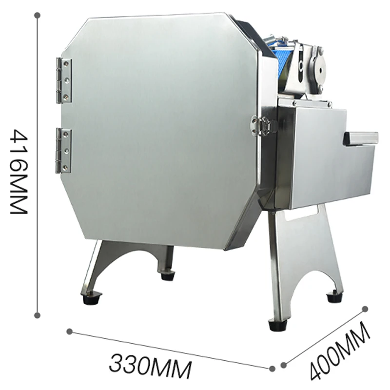 Maszyna do krojenia warzyw Shallot Wielofunkcyjna komercyjna maszyna do krojenia w kostkę Marchewka ziemniaczana Owoce Krajalnica elektryczna