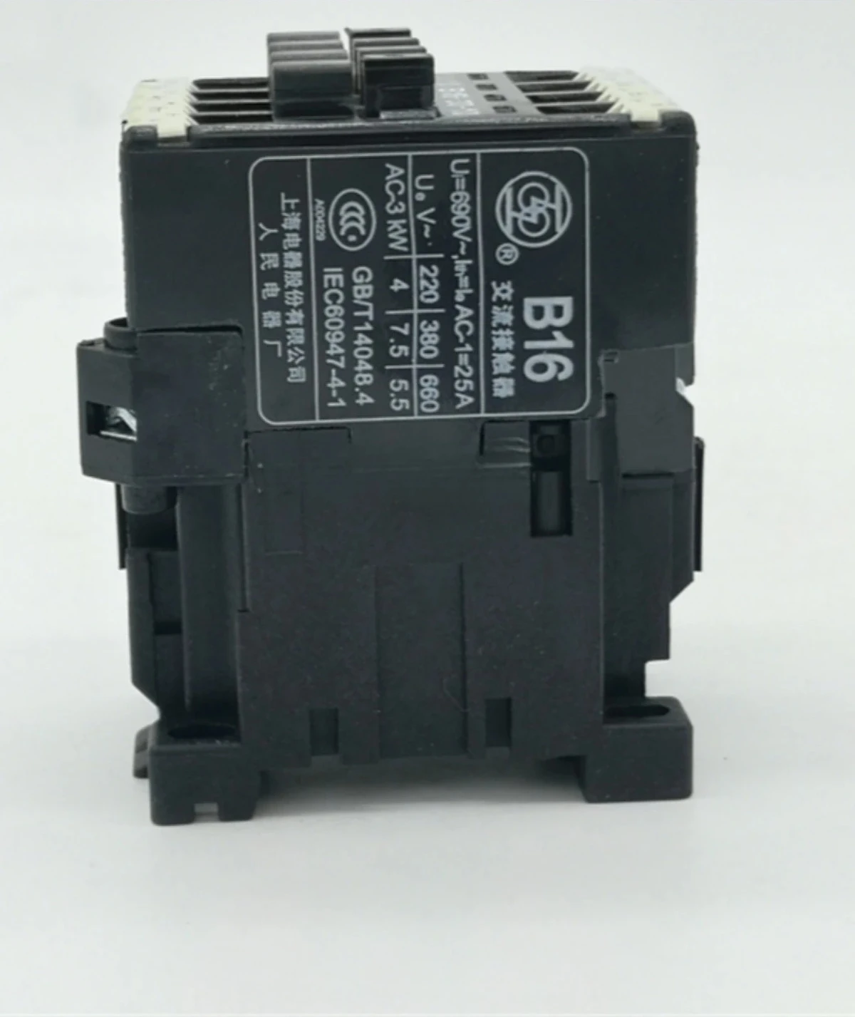 B16-30-10 three-phase 7.5KW electromagnetic contactor CJX8-16A normally open contact