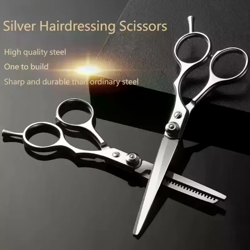2pcs Professional Hairdressing Haircut Scissors Barber Shop Hairdresser's Cutting Thinning Tools High Quality Salon Set