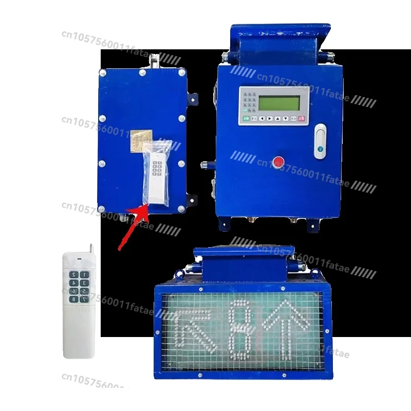 Mine Division Control Turnout Device Pneumatic Electric ZKC127Q Remote Control Switch Coal Mine Rail Transportation