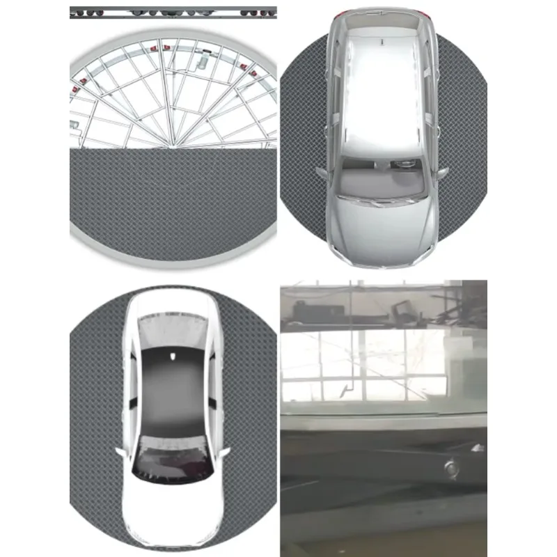 360-Degree Pivoting Car Turntable Auto Rotary Platform for Warehouse Show Displays
