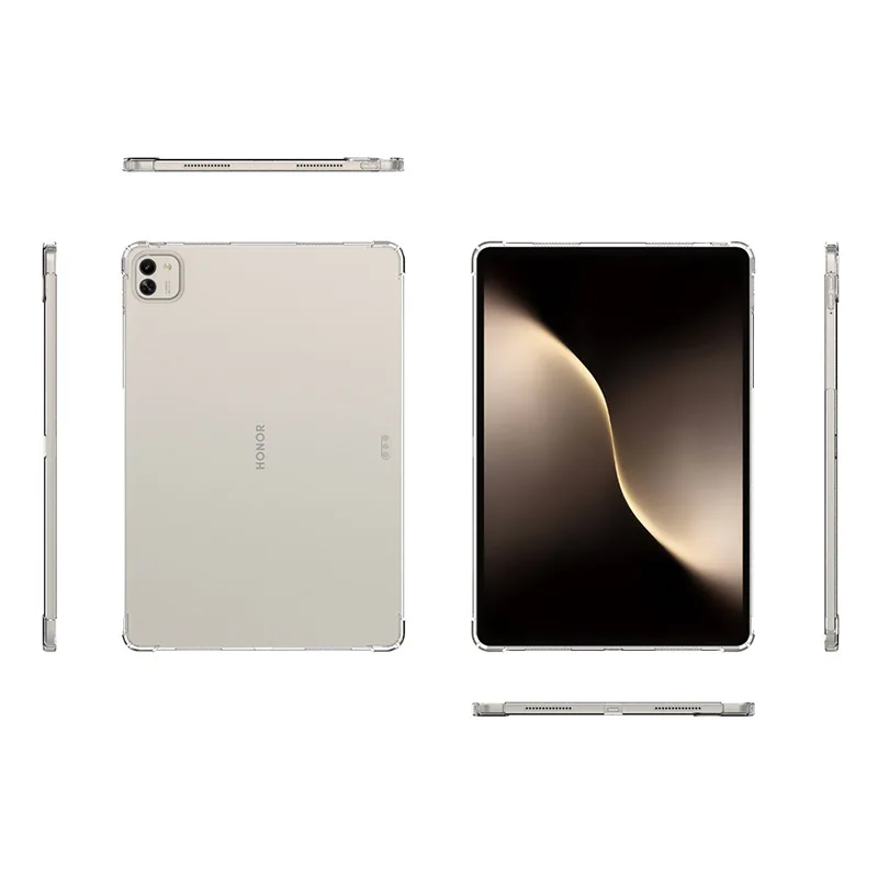 For Honor MagicPad 3 Pro 2025 Case 13.3 inch YLP-W00 Clear Airbag Soft Silicone Cover funda Honor MagicPad3 CGA-W00 13.3