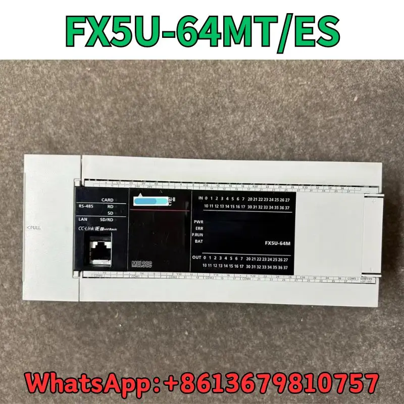 Used PLC FX5U-64MT/ES test OK Fast Shipping