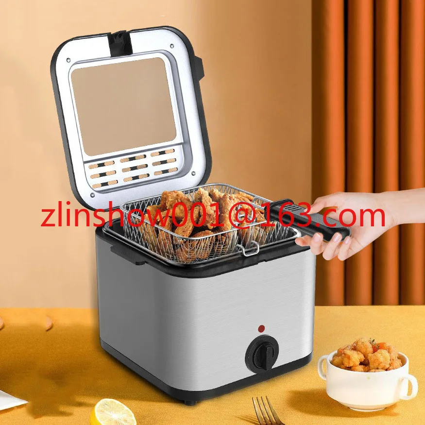 Stainless Steel Square Electric Fryer - Chicken Chops and Friends - Factory Direct Sales