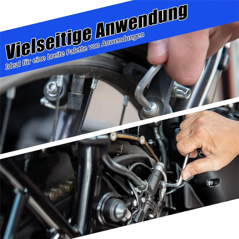 【Home-Accessories】4Mm Curved Inside Hexagonal Wrench For Window Bicycle Tool Set-For Versatile Adjustment Of For Window Fittings