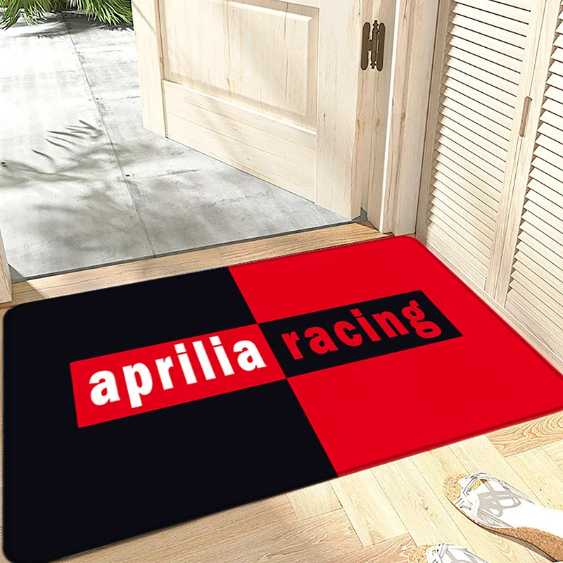 Door Mats A-Aprilias Interior Foot Rug Motorcycle Welcome Floor Mat for Entryway Soft Hallway Carpet Kitchen Rugs Home Decor