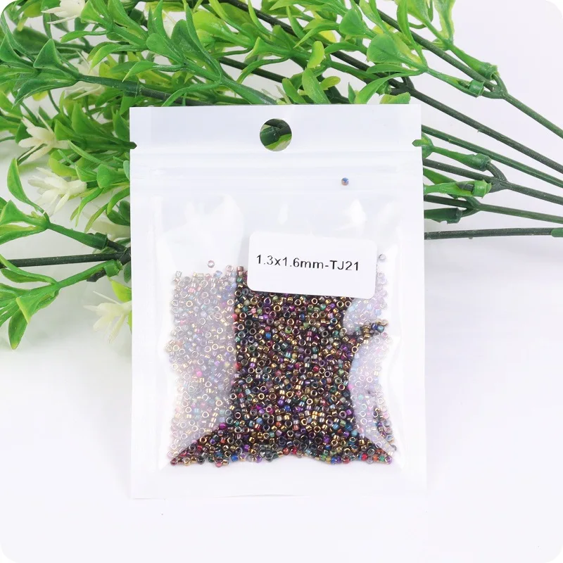 1.6mmx1.3mm Bronzing Antique Dong Beads Burnt Embryo Glass Antique Beads DIY Handmade Beaded Antique Wind Loose Beads