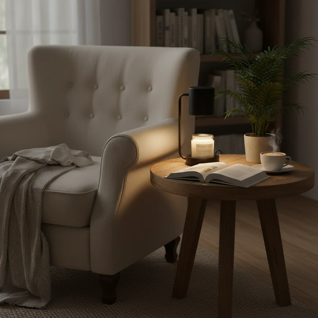 Candle Warmer Lamp With Timer Dimmer 220v 110v Heat Dimmable Wax Switch Electric Night Control Fragrance Light Buld Gu10
