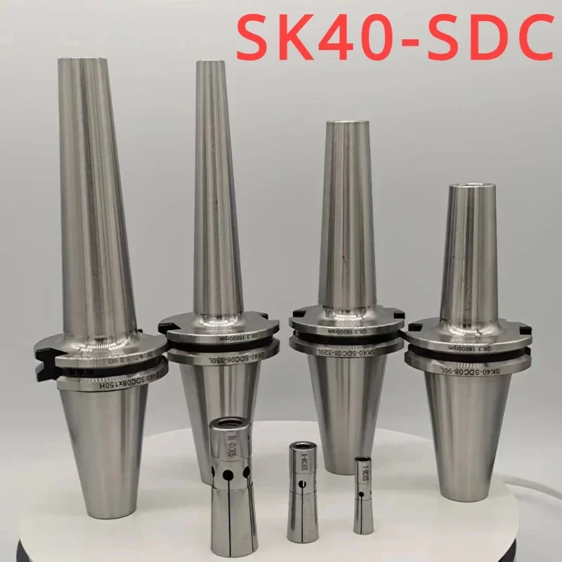 SK30 SK40 DC6 DC8 DC12 Tool Holder SK SDC DC Pull Back Tool Tolder Dc6 DC8 DC12 BT SDC SDC6 SDC8 SDC12 Tool Holder Collet