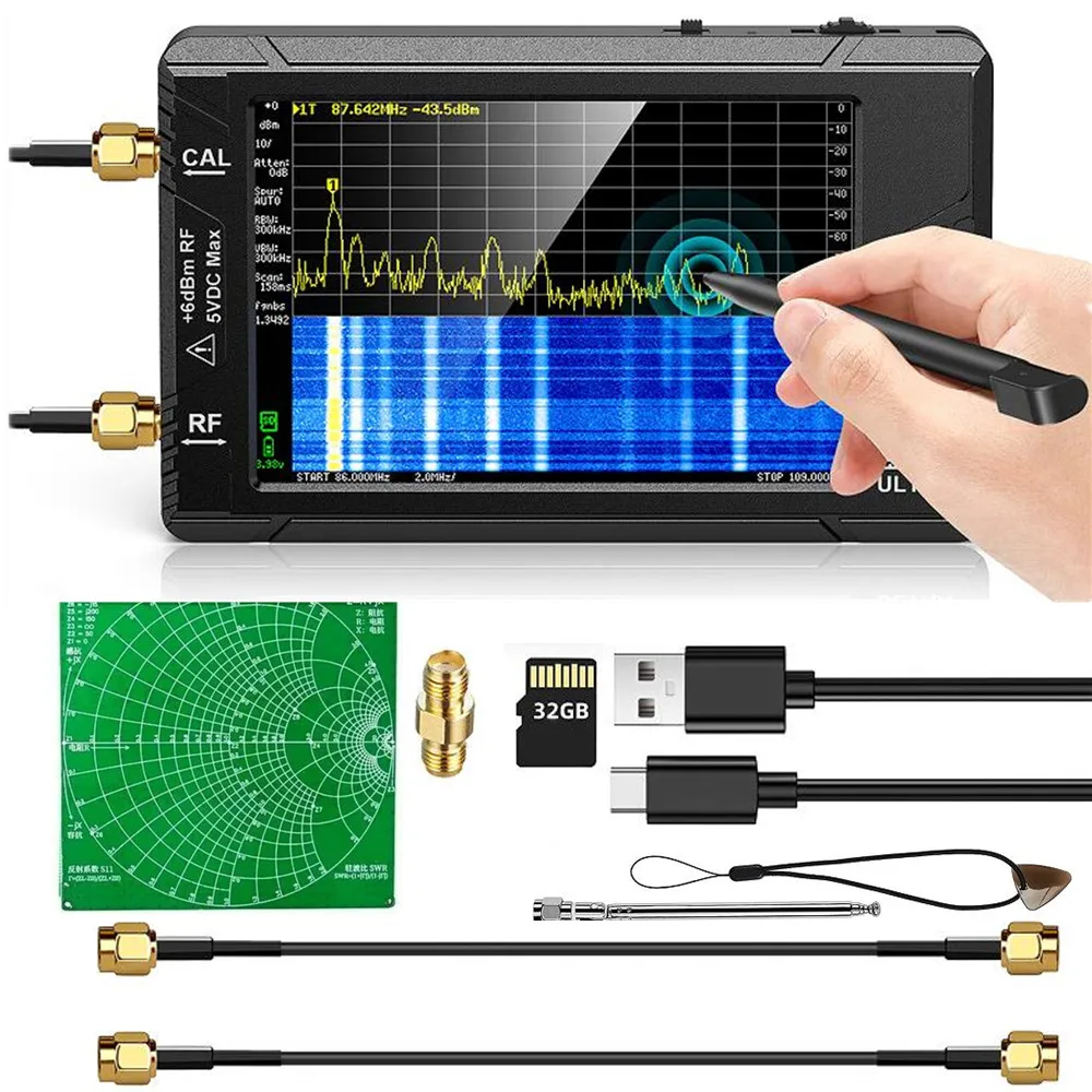 2024 New Handheld Tiny Spectrum Analyzer TinySA ULTRA 4\