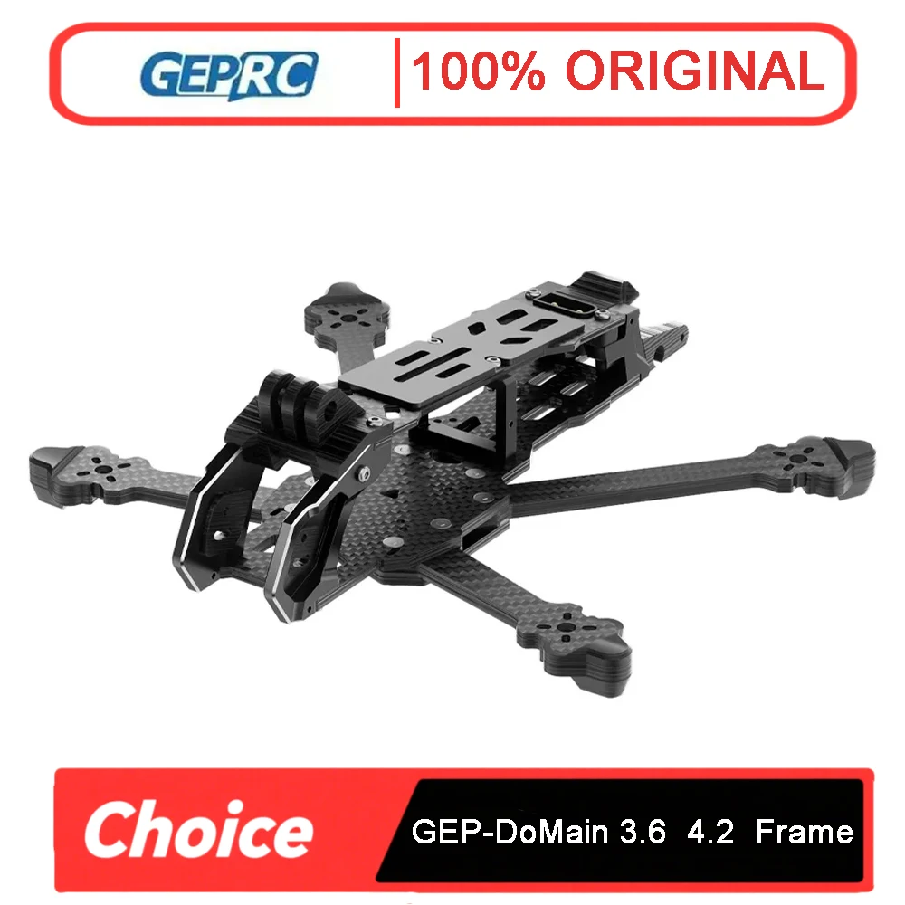 

GEPRC GEP-DoMain3.6 DoMain4.2 Детали рамы Подходящая запасная часть для RC DIY FPV Дрон для фристайла