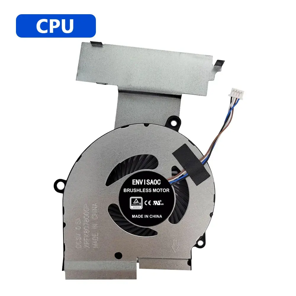 OEM For HP Omen 15 4 Pro 15-DC TPN-Q211 5 Pro Laptop CPU GPU Cooling Fan Heatsink Fans Cooler L30203-001
