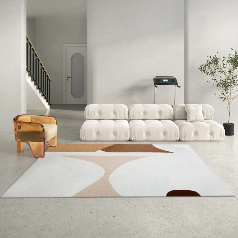 

Modern minimalist bedroom bedside carpet living room coffee table